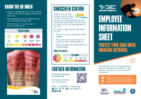 SunSmart Employee Leaflet front page preview
              