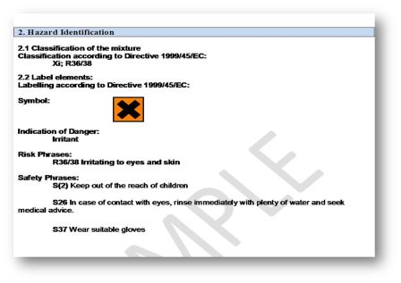SDS example 2