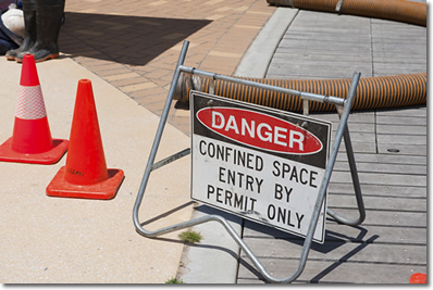 Confined Space Signage