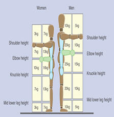 manual handling maximum weight 