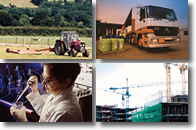 various Image of industry sectors