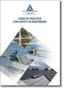 code of practice for safety in roofwork health and safety authority