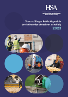 Tuarascáil agus Ráitis Airgeadais 2023 front page preview
              