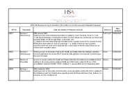 AIE Disclosure Log 2023 front page preview
              