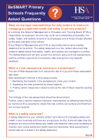 BeSMART.ie Primary School Frequently Asked Questions front page preview
              