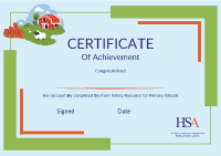 Certificate of Achievement - Farm Safety Primary School front page preview
              