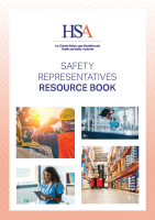 Safety Representative Resource Book front page preview
              