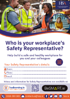 Safety Representatives A4 Poster front page preview
              