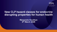 2. New CLP hazard classes for endocrine disrupting properties for human health front page preview
              