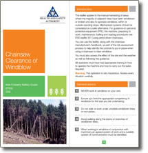 Irish Forestry Safety Guide - Chainsaw Clearance
