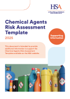 Chemical Agents Risk Assessment Template Supporting Information front page preview
              