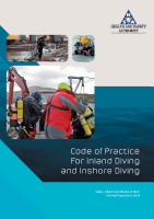 Code of Practice Inland and Inshore Diving front page preview
              