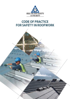 Code of Practice for Safety in Roofwork front page preview
              
