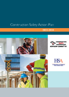 Construction Safety Action Plan 2022-2024 front page preview
              