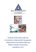 Key Duties Summary - Construction front page preview
              