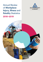 Annual Review of Workplace Injury, Illness and Fatality Statistics, 2018-2019 front page preview
              