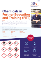 Chemicals in Further Education and Training (FET) front page preview
              
