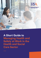 A Short Guide to Managing Health and Safety at Work in the Health and Social Care Sector front page preview
              