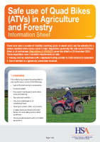 quad bike info sheet front page preview
              