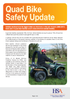 Quad Bike Safety Update front page preview
              