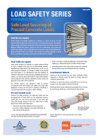 Safe Load Securing of Precast Concrete Loads front page preview
              