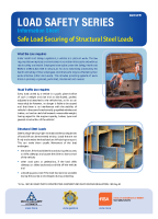 Safe Load Securing of Structural Steel Loads front page preview
              