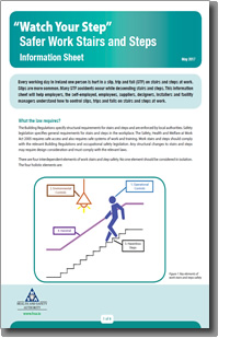 Stairs and Steps - Health and Safety Authority