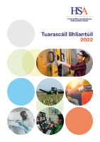 Tuarascáil Bhliantúil 2022 front page preview
              