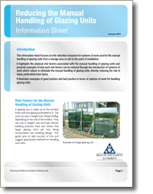 Glazing Info Sheet Cover