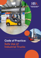 Code of Practice: Safe Use of Industrial Trucks  front page preview
              