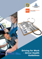 Driving for Work: Driver Health Guidelines front page preview
              