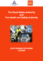 Driving for Work CD 2010 front page preview
              
