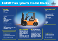 Forklift Truck Operator Poster front page preview
              