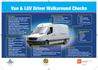 Vehicle Safety Check Van Poster front page preview
              