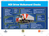 Vehicle Safety Poster HGV Driver Poster front page preview
              