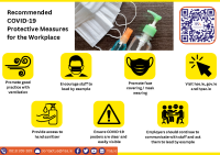 COVID-19 Protective Measures for the Workplace Poster March 2023 front page preview
              