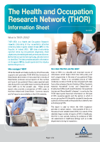 THOR Information Sheet 2018 front page preview
              