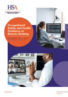 Occupational safety and health guidance on remote working – checklist front page preview
              