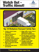 Workplace Transport Safety Tips Poster front page preview
              
