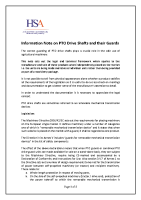 Information Note on PTO Drive Shafts and their Guards front page preview
              