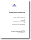 OSHI Safety Behaviour Construction Cover