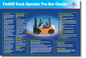 Forklift Truck Operator Checklist And Poster Health And Safety Authority
