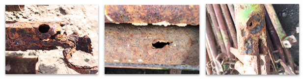 Corroded Scaffold