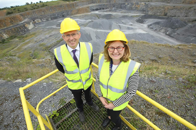 Gerry Farrell and Dr Sharon McGuinness