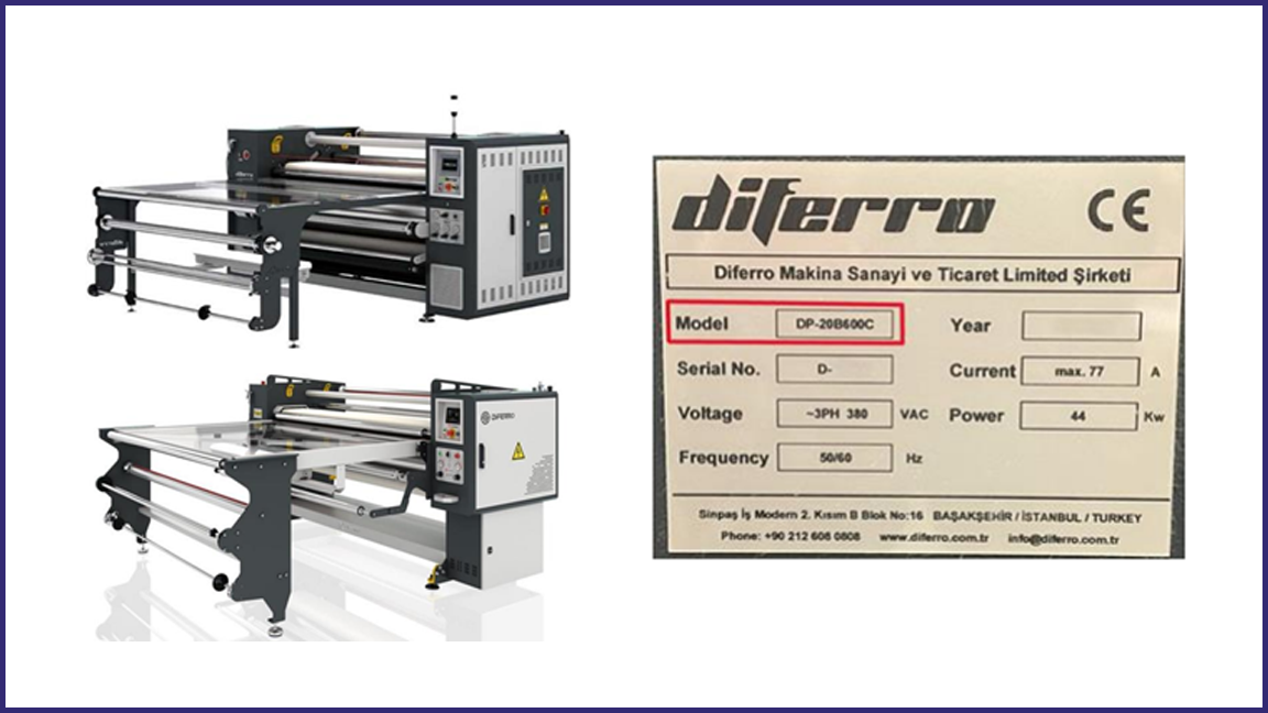 Diferro-Sublimation-Calender-Presses Diferro-Sublimation-Calender-Presses