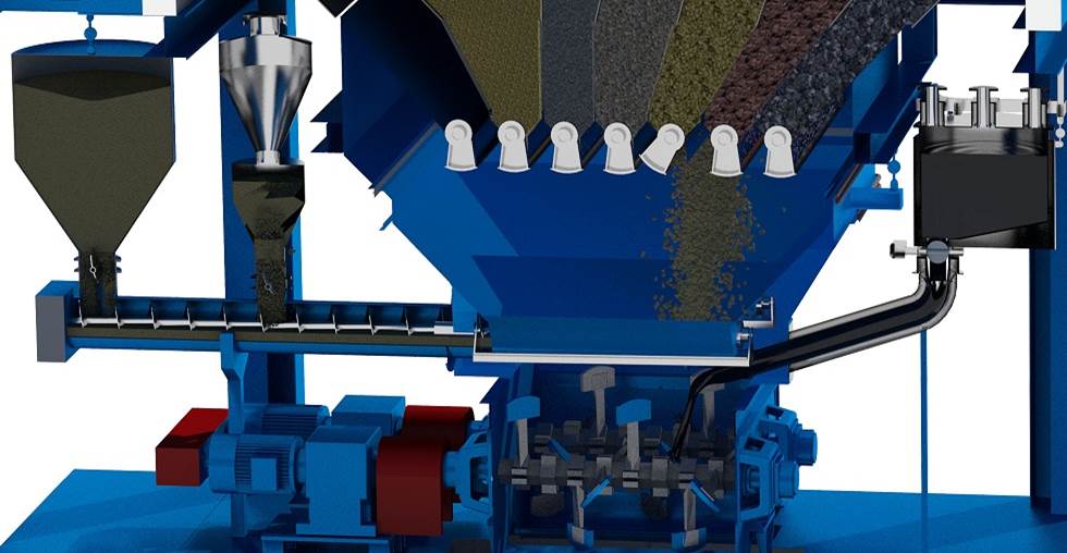 Mixing Tower Mixing Tower