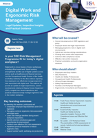 Digital Work And Ergonomic Risk Management Webinar thumbnail
