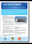 Safe Load Securing on Curtain-sided Vehicles Information Sheet thumbnail
