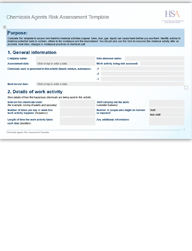 Chemical Agents Risk Assessment Template thumbnail