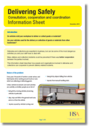 Delivering Safely Information Sheet thumbnail